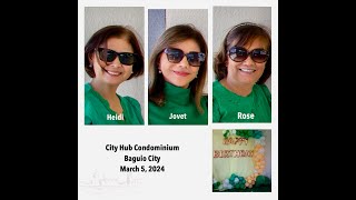 (Video )Heidi, Jovet, \& Rose’s Birthday Celebration \/  Baguio City 3\/05\/2024