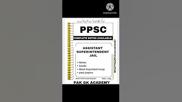 ppsc assistant superintendent jail test syllabus 2025| ppsc assistant superintendent jail mcqs 2025