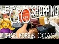 SHOP WITH US DESIGNER OUTLET ED. PART 2 FT. MICHAEL KORS, COACH, & SAKS 5TH