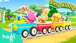 Train Song (Down by the Station)｜Chug, Chug, Toot, Toot! 🚂｜Sing Along with Hogi｜Pinkfong & Hogi