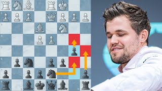 Magnus Carlsen Shows How to Play the Pirc Defense