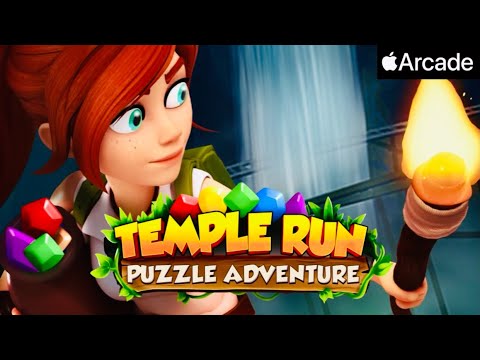TEMPLE RUN: PUZZLE ADVENTURE | Apple Arcade | First Gameplay | Puzzles 1-10