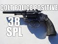 Shooting a 1919 colt police positive special revolver 38 special