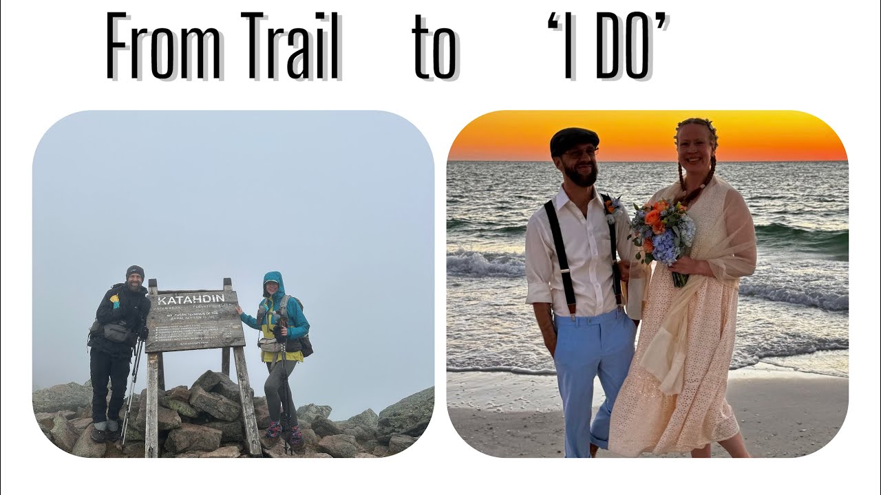 We Met on the Appalachian Trail | Wedding Day Vlog @morehikeslessworries24 