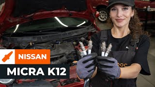 Kako zamenjati Senzor Temperature Hladilne Tekočine NISSAN MICRA III (K12) - spletni brezplačni video