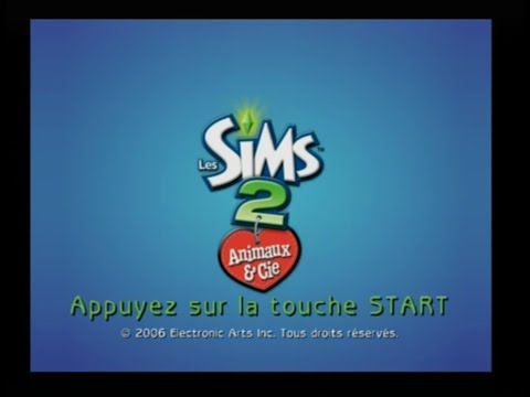 Ps2 Introduction Du Jeu Les Sims 2 Animaux Cie De Electronic Arts 2006 