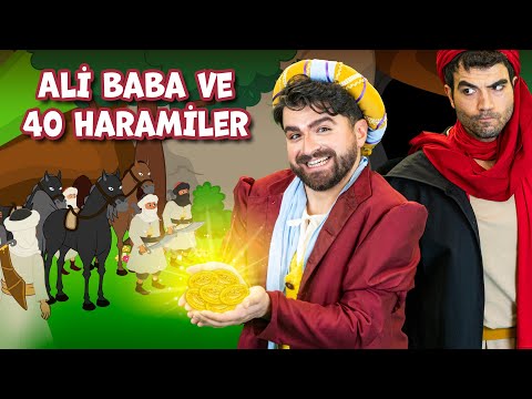 Ali Baba ve 40 Haramiler  | Adisebaba Masallar
