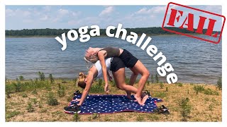 yoga challenge *FAIL*