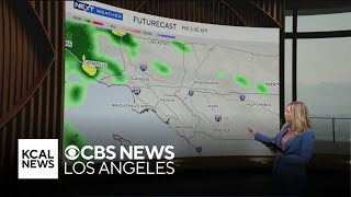 Higher chances of thunderstorms and showers coming to Southern California