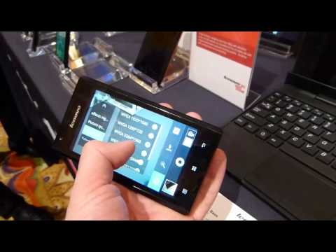 Lenovo K800 Intel Atom Smartphone