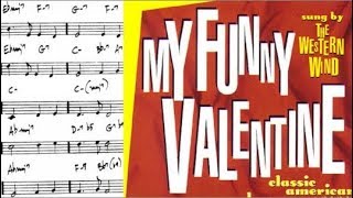 Jazz Piano - all levels - My Funny Valentine - chords - negative harmony JPC 191