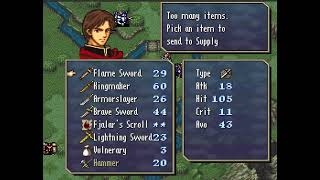 Thracia Chapter 13 All Items in 6 Turns (0%, Warpless/Rescueless)