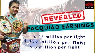 Boxing career EARNINGS and NET WORTH | Manny PACQUIAO