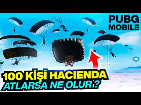 GHOSTLANIYORUZ !! 100 KİŞİ HACIENDA ATLARSA NE OLUR!!! İZLEYİCİ KARDEŞLERİMİZ VS MEZARCI PUBG Mobile