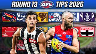 AFL Round 13 | Tips & Predictions 2026