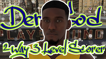 THE BEST DEMIGOD 2 WAY 3 LEVEL SCORER ON NBA 2K20 ON THE PLAYGROUND