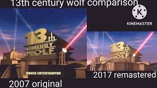 13th century Wolf comparison