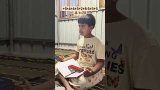 Addition And Subtraction ABACUS 🧮 By Vijitha Naveen, Grade 3. #abacus #education #trending #maths