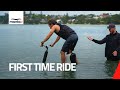 First Time Ride | Manta5 Hydrofoil Bikes