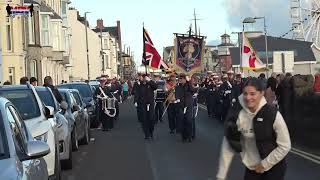 Sgt White Memorial Portrush Sons Of Ulster Flutre Bnad Parade 20224