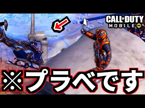 【戦略は最強】バトロワプラべで最強ポジションから白旗を振る【CoDモバイル】