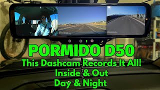 PORMIDO D50 Triple Mirror Dash Camera - Review