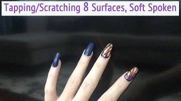 ASMR * 8 Different Surfaces! * Fast Tapping & Scratching * Soft Spoken * ASMRVilla