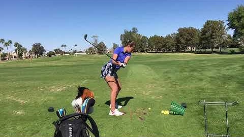 Pre Lesson Down the Line - PGA Level 1