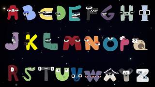 ABC Song for Toddlers | Learn Uppercase &amp; Lowercase Alphabet A to Z | Monster Shape Characters Kids