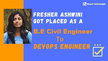 Besant Technologies BTM Reviews | Ashwini Civil Engg to DevOps Engineer | Student Success Story