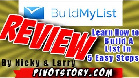 Build My List Review by Jimmy Kim | Build Your Email List in 5 Steps