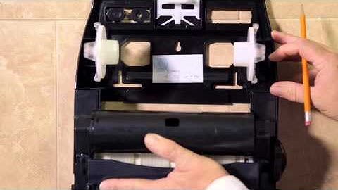 Compact Roll Towel Dispenser Installation Instructions