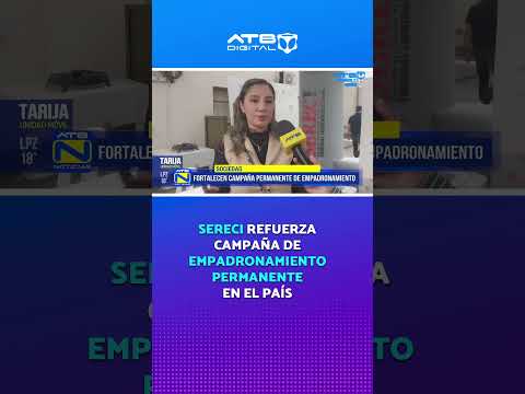 SERECI refuerza campaña