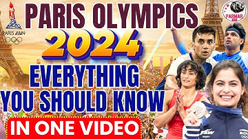 EVERYTHING ABOUT PARIS OLYMPICS 2024 FOR GOVT. EXAMS