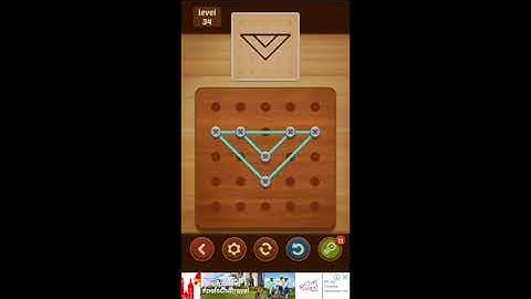 Line Puzzle: String Art. Pine. Levels 31 - 40. Walkthrough.