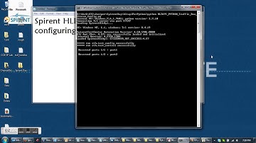 Spirent HLTAPI Python-2