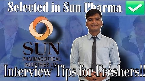 How I Got Selected in Sun Pharma | Interview Questions & Tips for Freshers (Medical Representative)