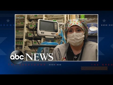 Health care workers react as US surpasses 600,000 lives lost by ABC News