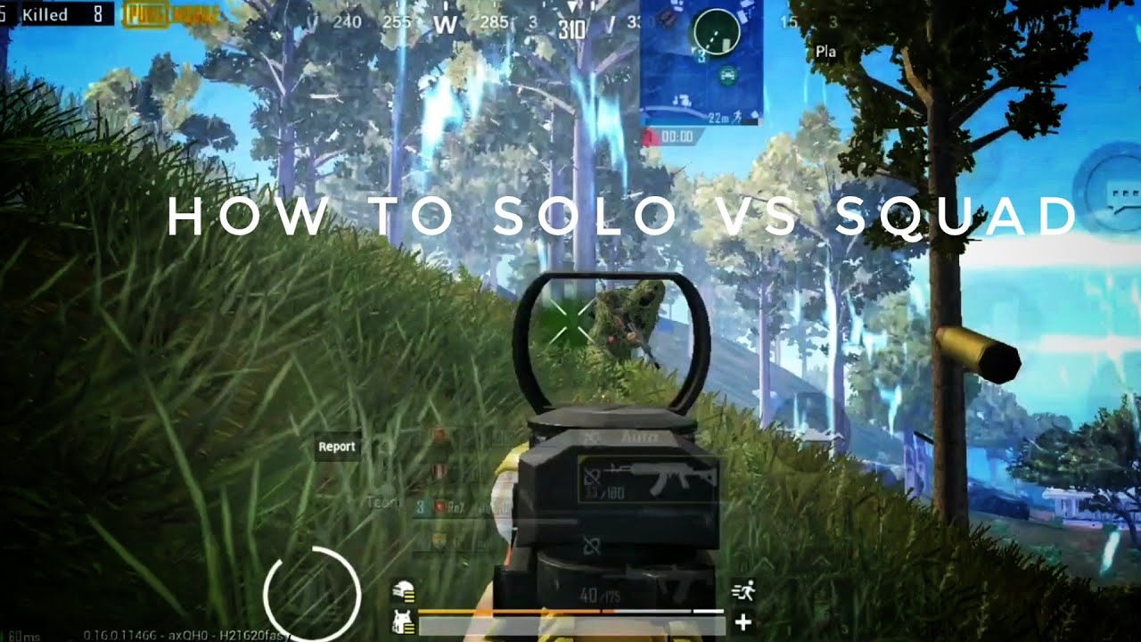 How To Win A Solo Vs Squad Match | JaanOP | Pubg Mobile - YouTube
