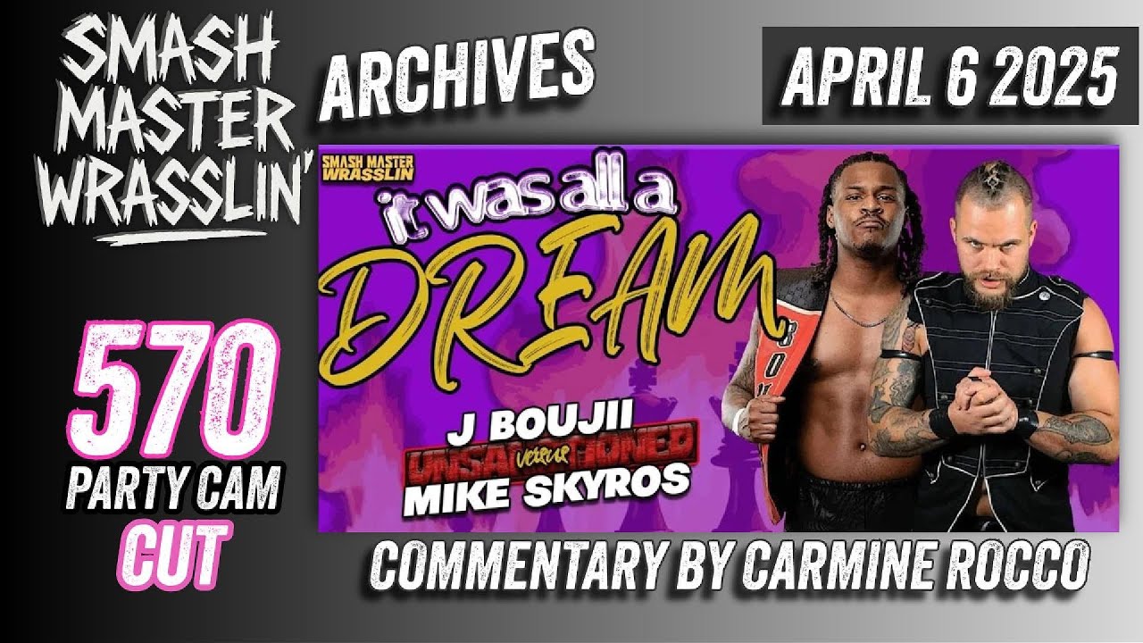 Видео из архива Smash Master Wrasslin’ Party | Джей Буджи против Майка Скайроса | Несанкционирова...