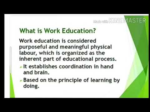 work education class 6