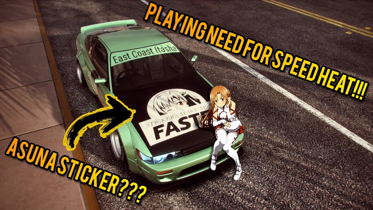 Need For Speed Heat Lets Play Asuna Yuuki Itasha 痛車 Slapsticker Youtube Need For Speed Heat Lets Play Asuna Yuuki Itasha 痛車 Slapsticker Youtube