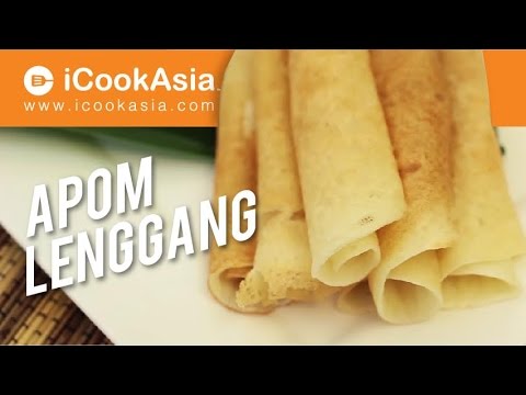 Resepi Kuih Apom Lenggang  Try Masak  iCookAsia - YouTube