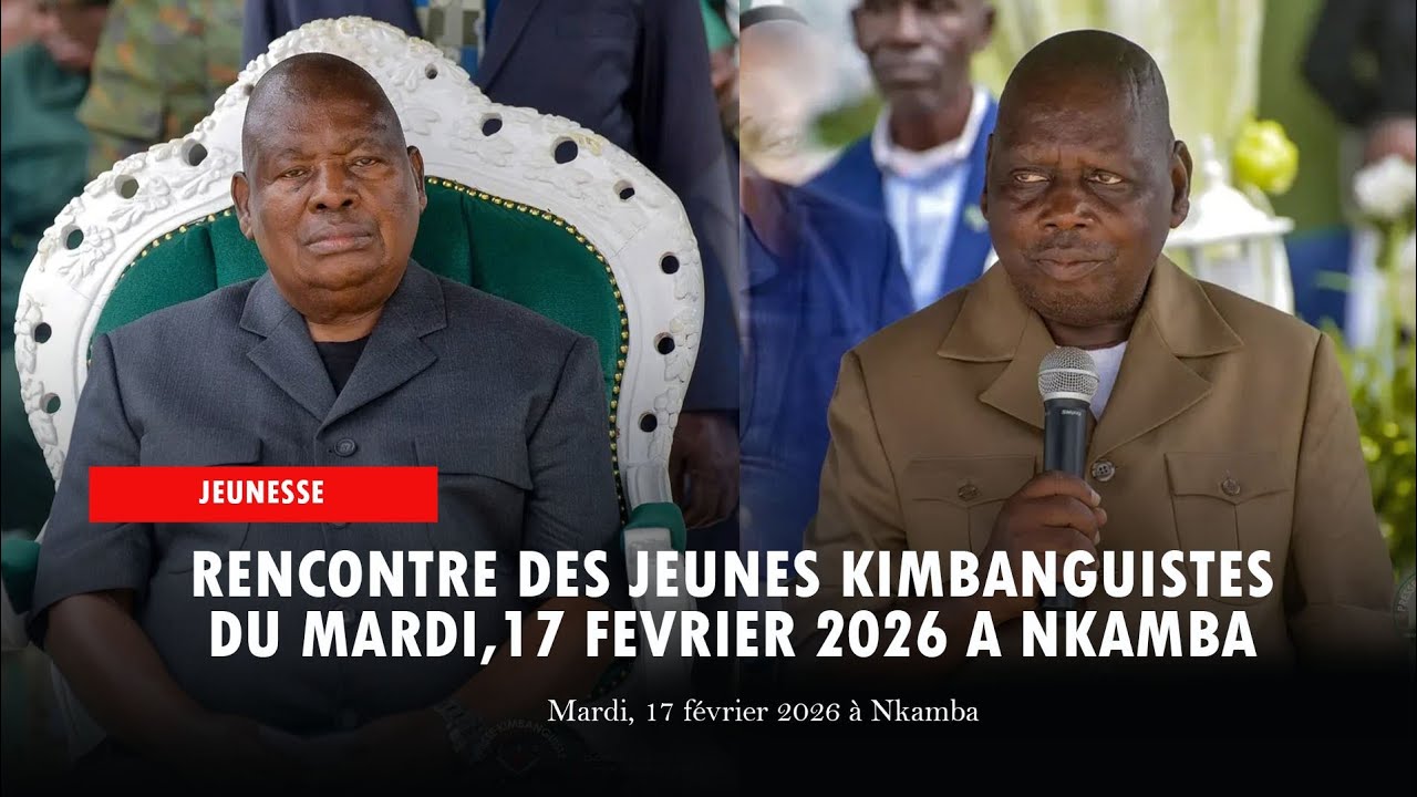 RENCONTRE DES JEUNES KIMBANGUISTES DU MARDI,17 FEV 2026 A NKAMBA