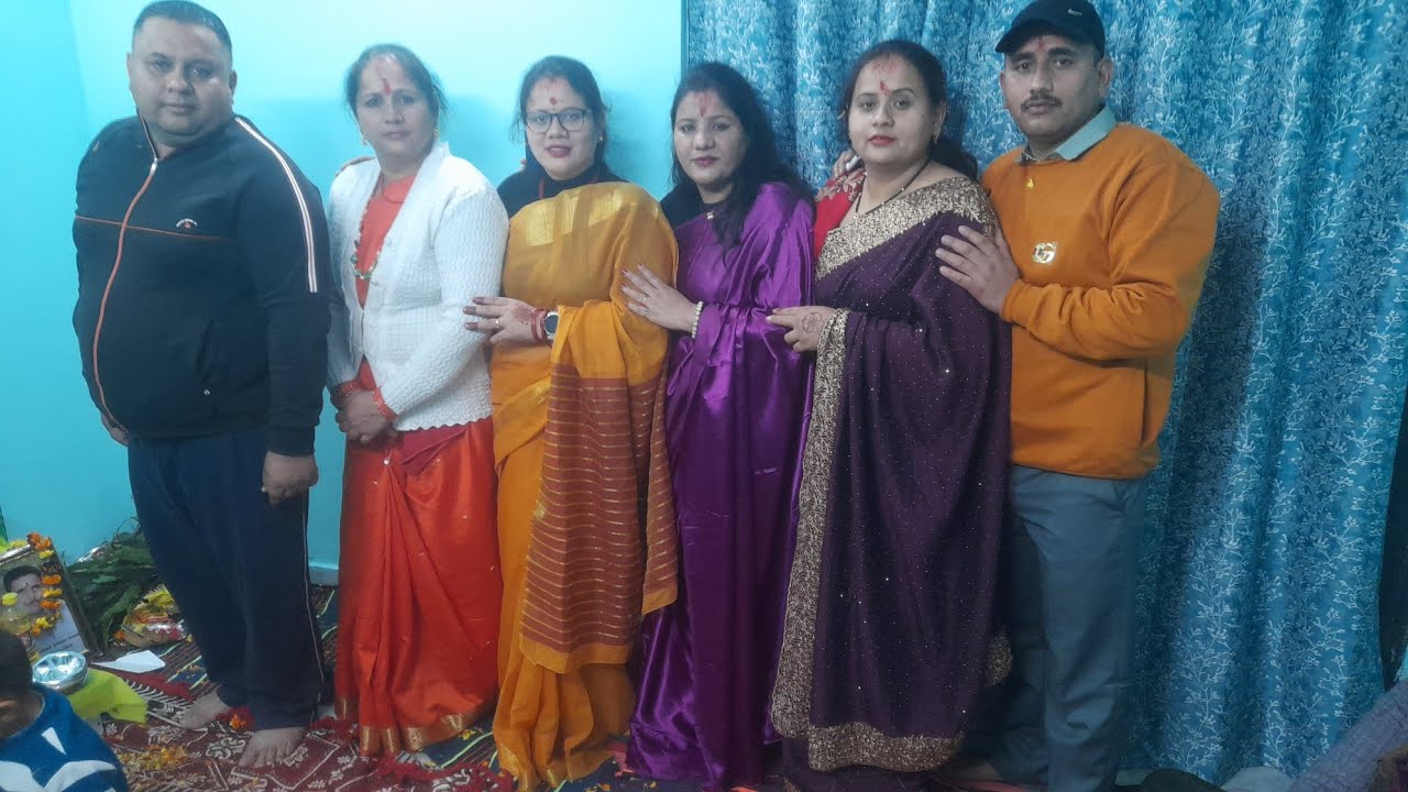 बहुत टाइम बाद मिले हम 6 भाई बहन एक साथ 😍और ग्रह प्रवेश के कीर्तन मे हमने मचायी धूम😜