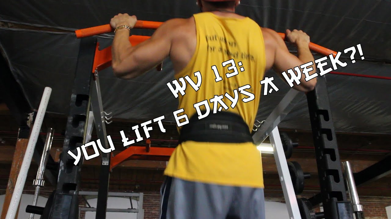 WV 13 Lifting 6 DAYS A Week Upper BodyBuilding YouTube wv-13-lifting-6-days-a-week-upper-bodybuilding-youtube