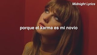 Taylor Swift - Karma \/\/ sub español