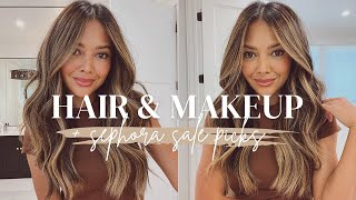 Get Ready With Me | Hair & Makeup + Sephora Sale Picks