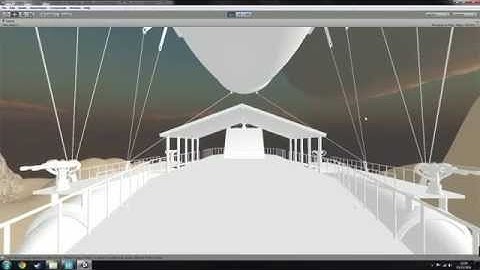 Video-capture of airship unity environment