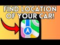 How To Find the Location of Your Parked Car on iPhone Using Apple Maps (Full Guide) 2025!
